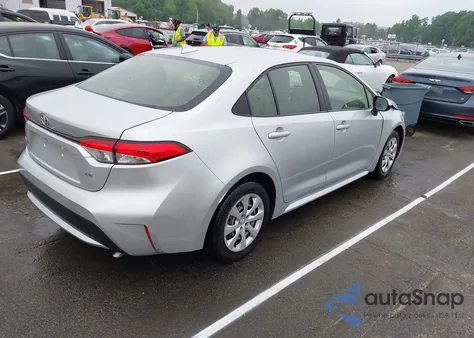 2020 Toyota Corolla Le z USA, uszkodzony, nr VIN JTDEPRAE0LJ046684